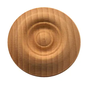 Holzrosette Tanne Buche Eiche Durchmesser 53mm