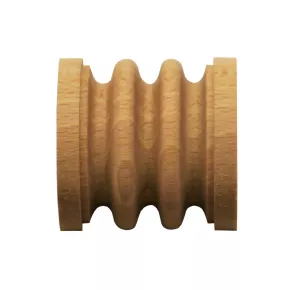 Halbrolle Tanne Buche Durchmesser 35mm Breite 35mm