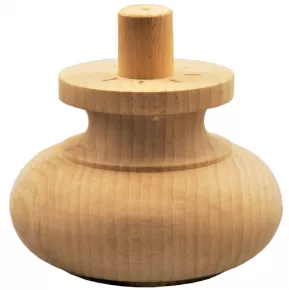 Holzfu Durchmesser 100mm Lnge 70mm