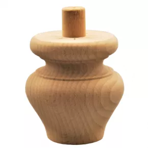 Holzfu Durchmesser 85mm Lnge 90mm