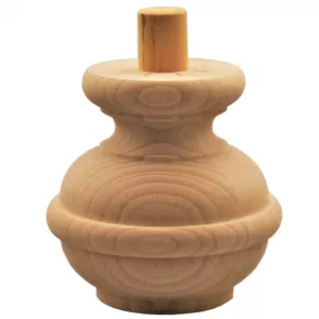 Holzfu Durchmesser 95mm Lnge 95mm