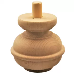 Holzfu Durchmesser 115mm Lnge 110mm