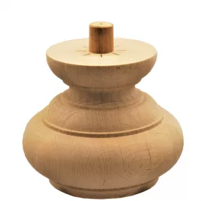 Holzfu Durchmesser 135mm Lnge 110mm