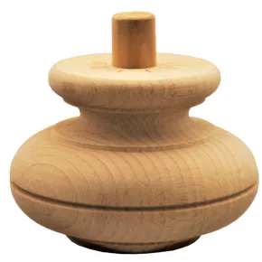 Holzfu Durchmesser 115mm Lnge 80mm