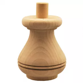 Holzfu Durchmesser 80mm Lnge 100mm