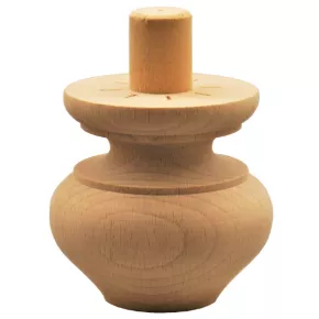 Holzfu Durchmesser 75mm Lnge 70mm