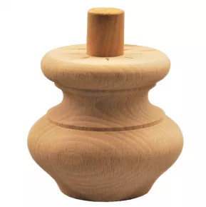 Holzfu Durchmesser 85mm Lnge 75mm