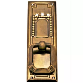 Griffschild Messingblech 28 x 82mm