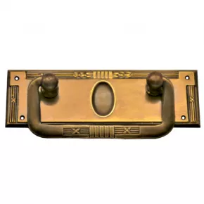 Griffschild Messingblech 93 x 30mm