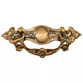 Griffschild Messingblech in 115 x 30mm