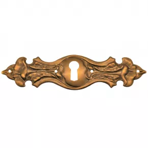 Schlsselschild Messingblech 115 x 30mm