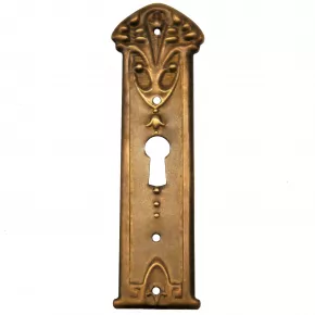 Schlsselschild Messingblech 30 x 104mm