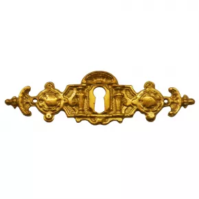 Schlsselschild Messingguss 100 x 30mm