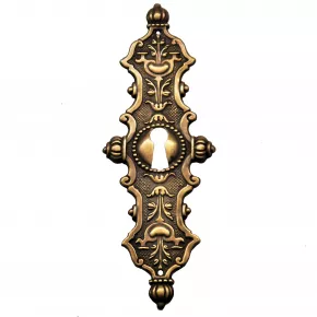 Schlsselschild Messingblech 43 x 125mm