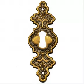 Schlsselschild Messingblech 23 x 68mm