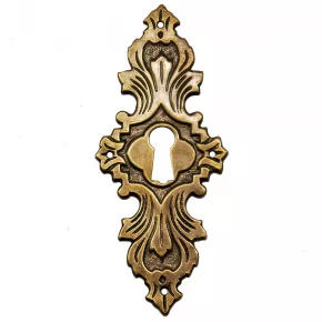 Schlsselschild Messingblech 38 x 93mm