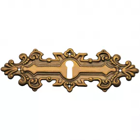 Schlsselschild Messingblech 116 x 38mm