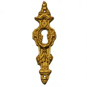 Schlsselschild Messingguss 25 x 90mm