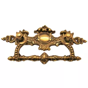 Griffschild Messingguss 130 x 40mm