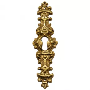 Schlsselschild Messingguss 30 x 105mm