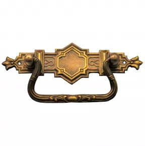 Griffschild Messingblech 115 x 33mm