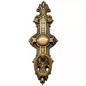 Griffschild Messingblech 38 x 115mm