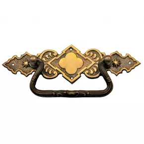 Griffschild Messingblech 128 x 38mm