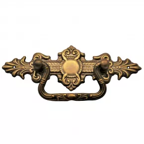 Griffschild 116 x 40mm in Messingblech