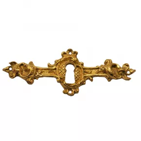 Schlüsselschild Messingguss 105 x 40mm