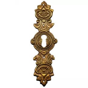 Schlsselschild Messingblech 35 x 120mm