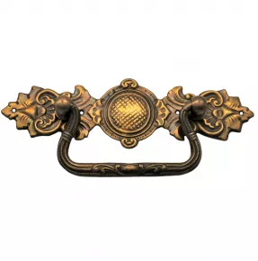 Griffschild Messingblech 120 x 35mm