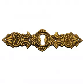 Schlsselschild Messingblech 105 x 30mm