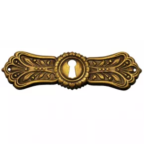 Schlsselschild Messingblech 98 x 28mm