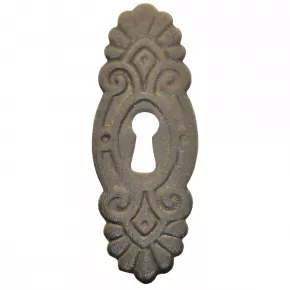 Schlsselschild aus Leder 25 x 70mm