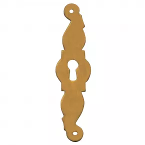 Schlsselschild Messingblech Eisen 24 x 100mm