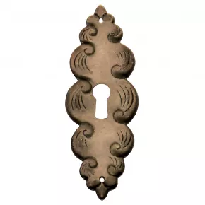 Schlsselschild Eisen antik 33 x 95mm