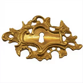 Schlüsselschild Messingguss 102 x 64mm