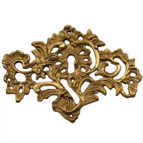 Schlüsselschild Messingguss 105 x 80mm