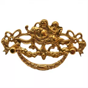 Griffschild Messingguss 155 x 93mm