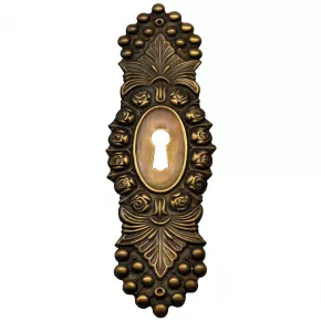 Schlsselschild Messingblech 48 x 150mm