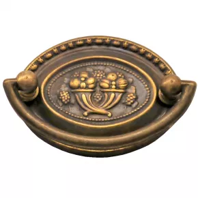 Griffschild Messingblech in 65 x 50mm