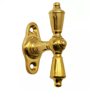 Fensterolive Fenstergriff 95mm Messing