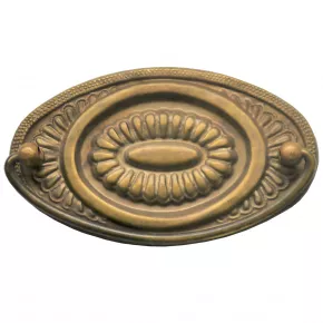 Griffschild Messingblech 111 x 65mm