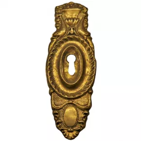 Schlsselschild Messingblech 48 x 135mm