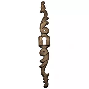 Schlsselschild Eisen antik 20 x 150mm