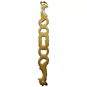 Schlsselschild Messing 20 x 150mm