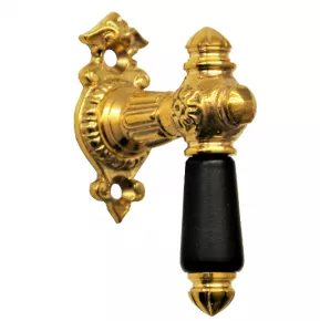 Fensterolive Fenstergriff Messing 85mm