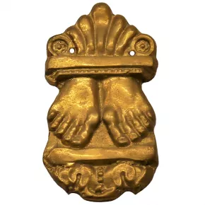 Applikation Messingguss 40 x 80mm