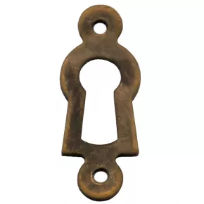 Schlossbuchse Messing 13 x 35mm