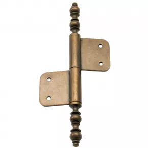 Fischband Messing patiniert Gesamtlnge 140mm Rolenlnge 65mm